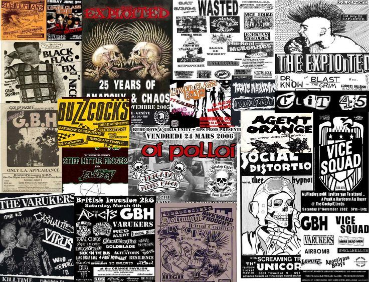 Gig flyers & fanzines